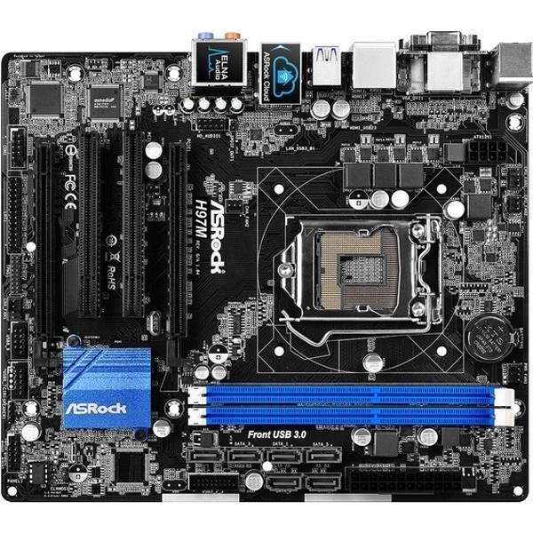 ASRock H97M LGA1150 H97 Mainboard